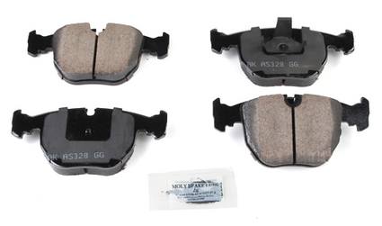 BMW Disc Brake Pad Set - Front (Ceramic) (EURO) 34116761252 - Akebono Euro Ultra-Premium EUR681